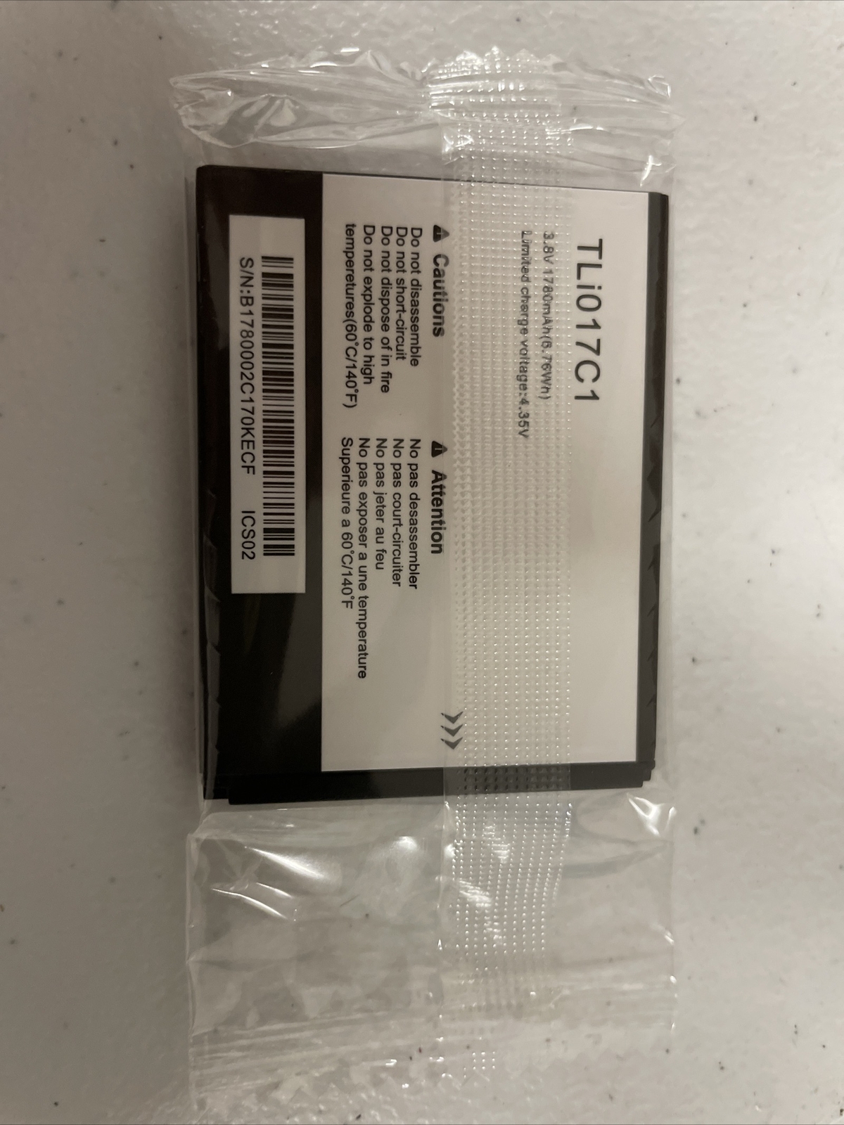 ALCATEL Battery Model TLi017C1 1780 mAh ✨OEM✨