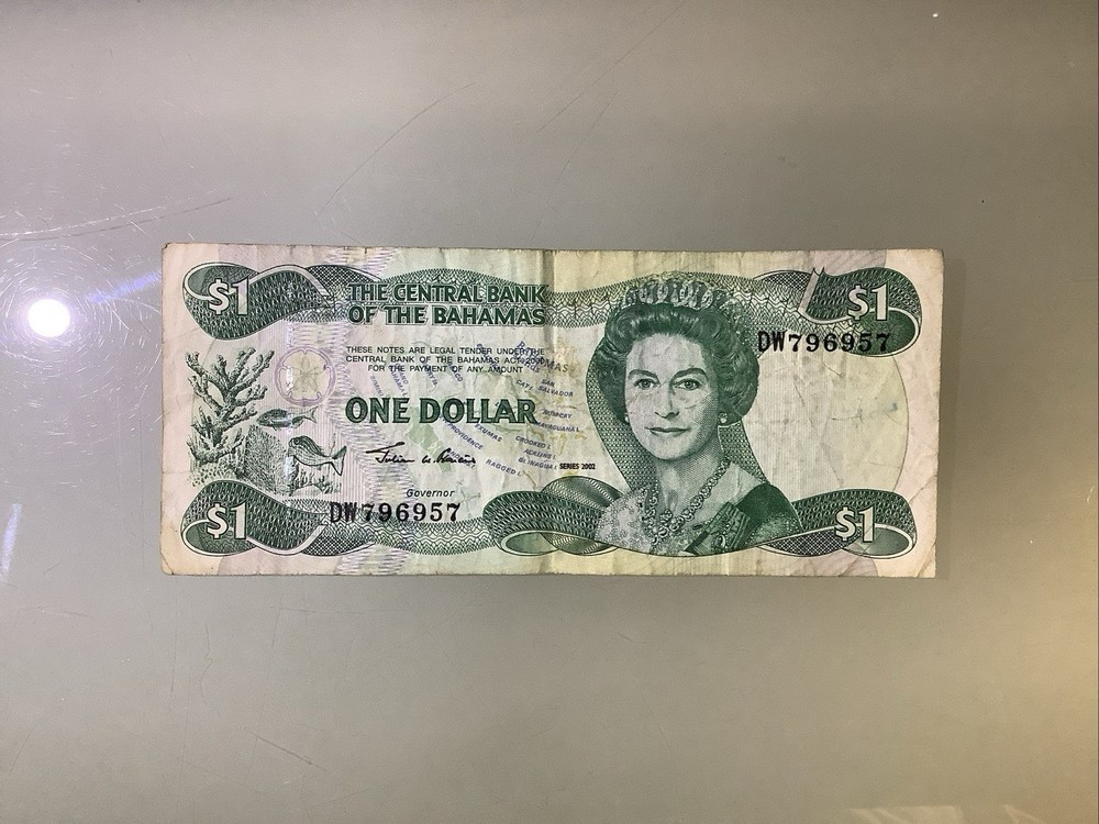 Bahamas 1 Dollar 2002 Circulated