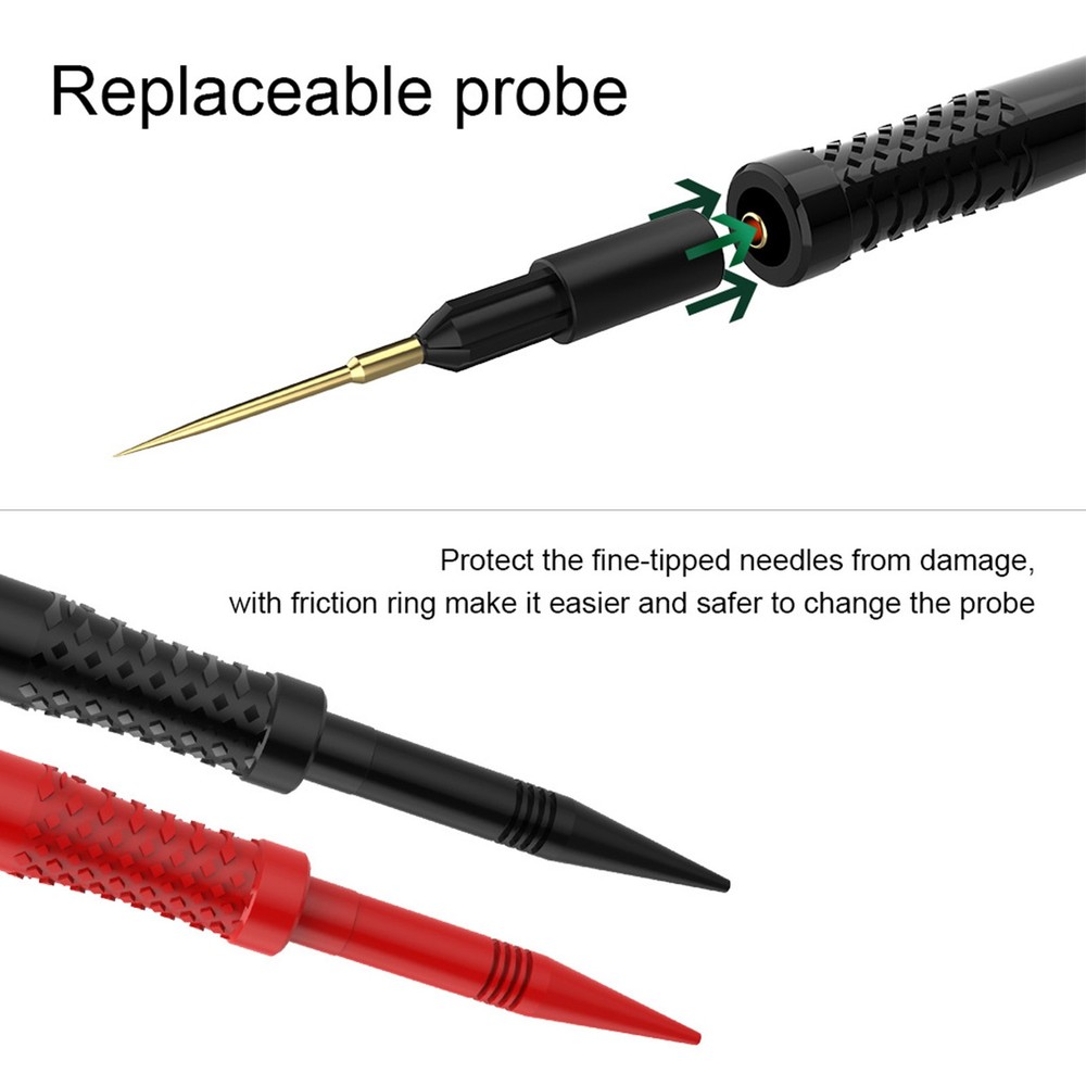 Multimeter Pin Leads Probes Electronic Test Set Replaceable Accurate