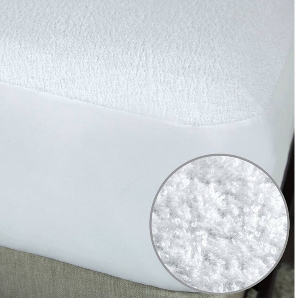 Waterproof Split California King Mattress Protector for Adjustable Bed 2 Cali...