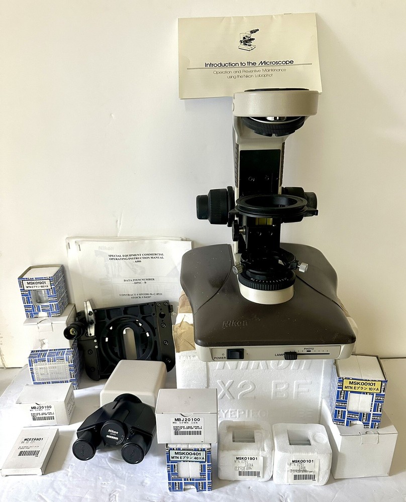 Nikon Labophot-2 Transmitted Light Phase Contrast Biological Microscope