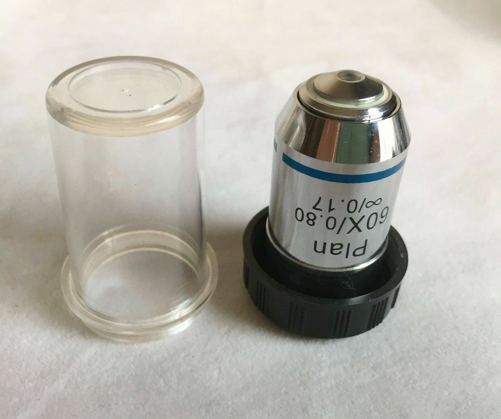Microscope Objective Lens INFINITY PLAN DIN 4X 10X 20X 40X 60X 100X ProScope