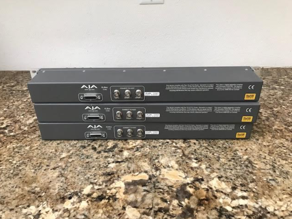AJA KL Box KLBox 101885 Video Editing External Breakout Box