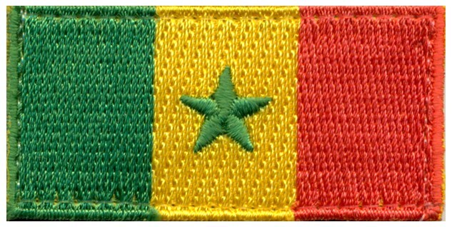 SENGAL FLAG PENCIL POCKET PATCH