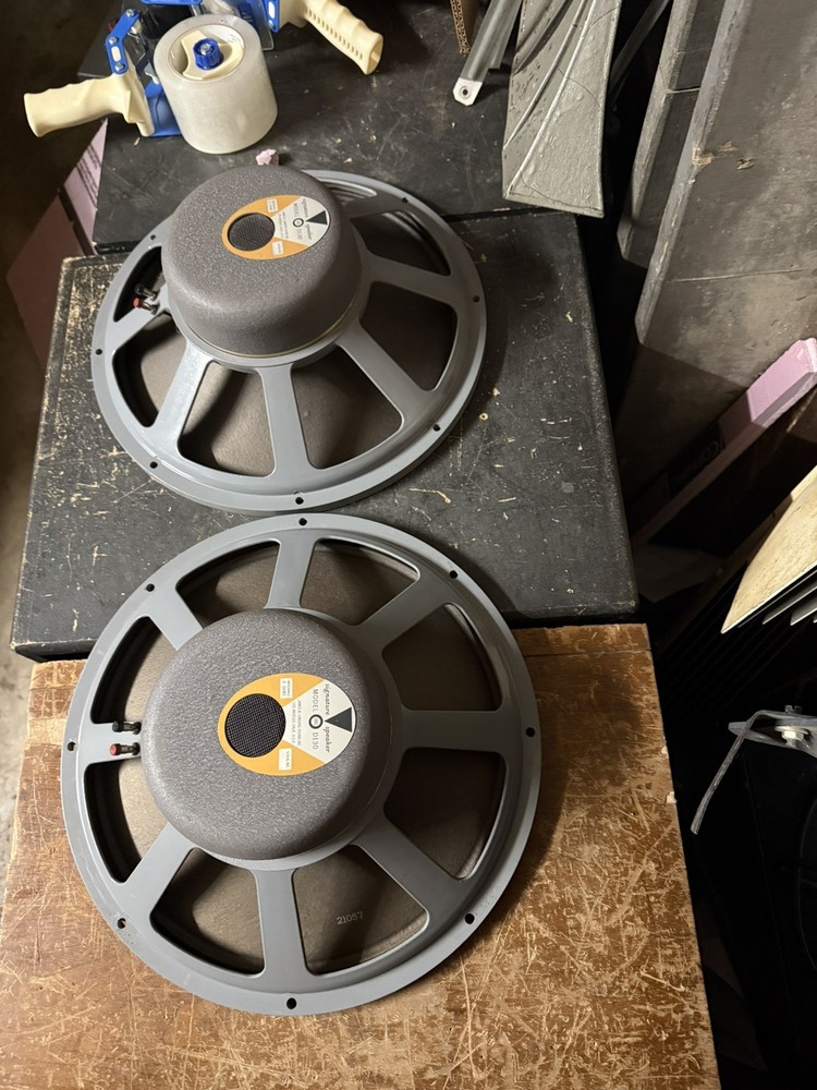 2 JBL D130 15” For Altec Or Jensen