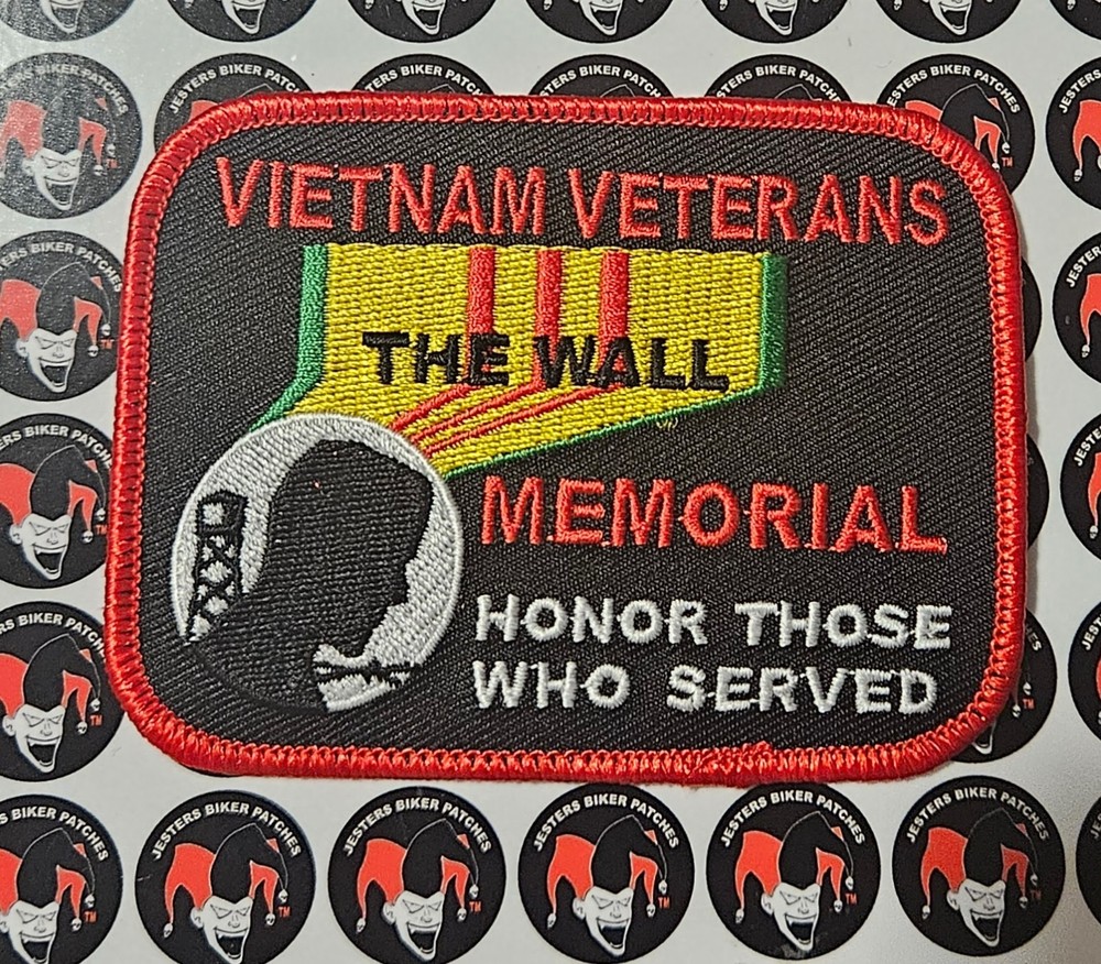 Vietnam Veterans Embroidered Patch POW017