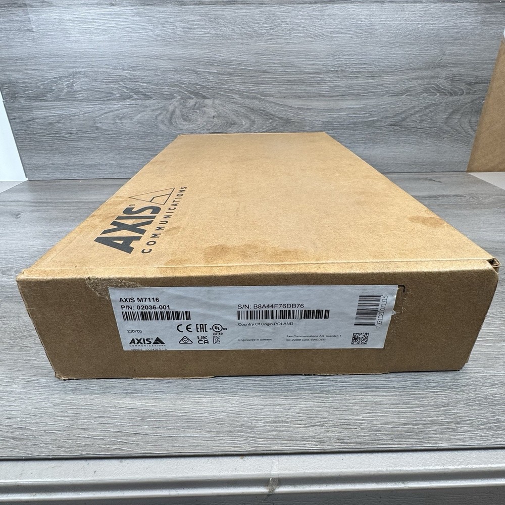 Axis Communications M7116 Surveillance Video 16 Channel Encoder 02036-001