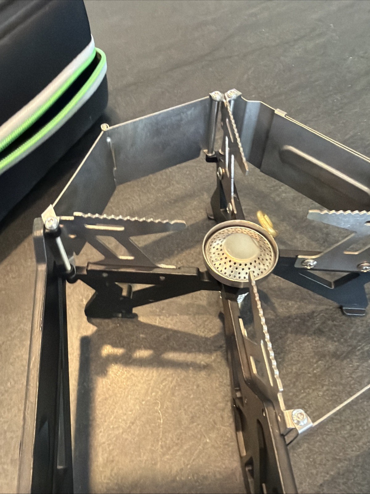 BRS-32 Portable Foldable Camping Stove Expandable Double Cooktop - ... Fast Ship