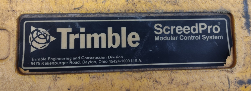 Trimble/Spectra ScreedPro Modular Control System / Grade Control