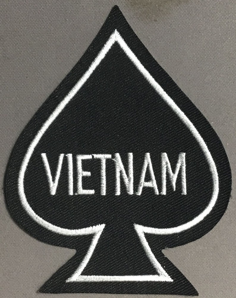 Black Spade Vietnam patch