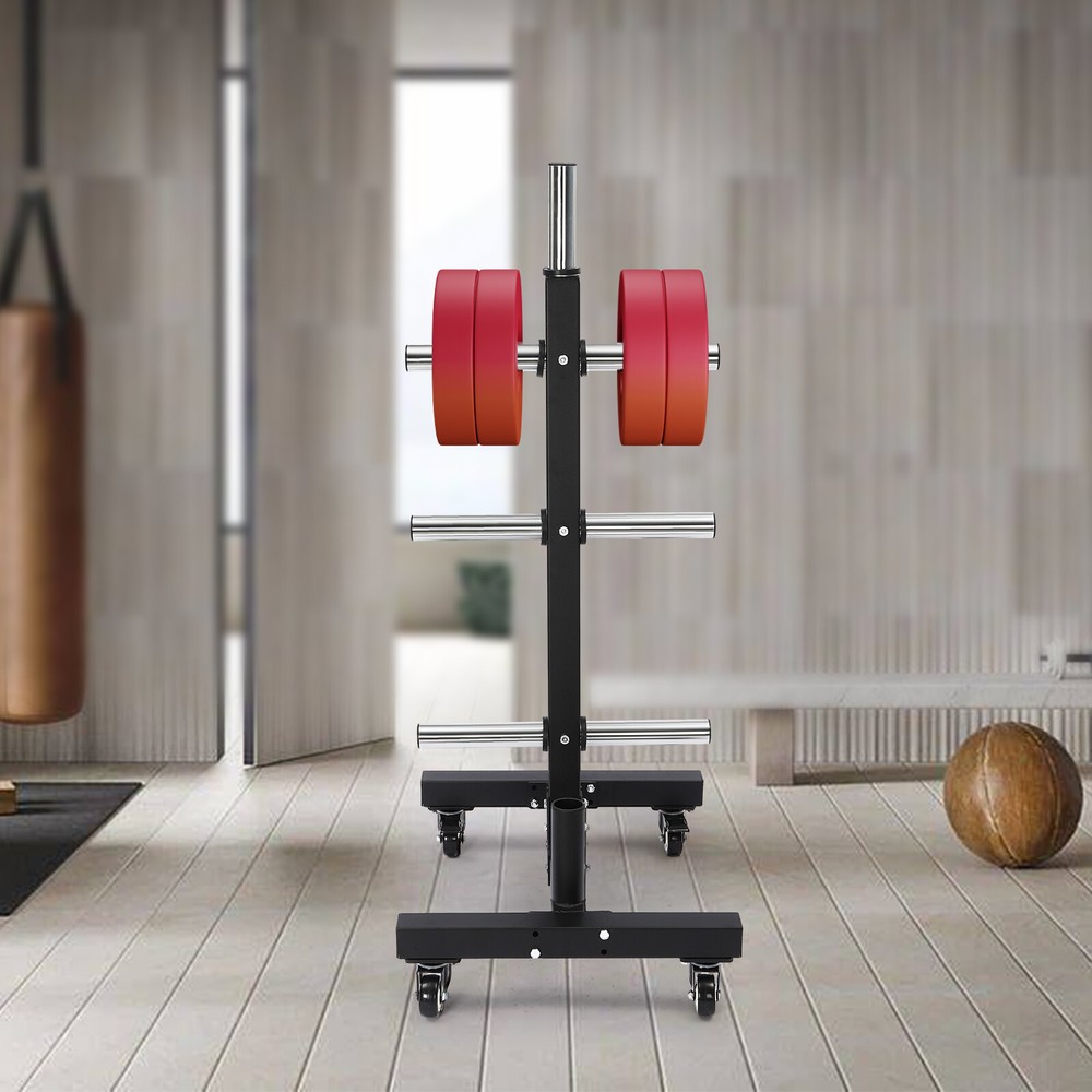 1102.3 Lb. Load Capacity Plate Rack Tree Dumbbell Rack Vertical Storage Tree Us