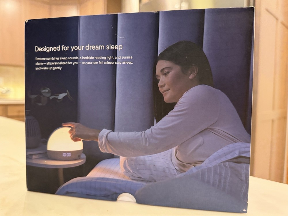 Genuine Hatch Restore Sleep Assistant Sound Machine Grey Open Box