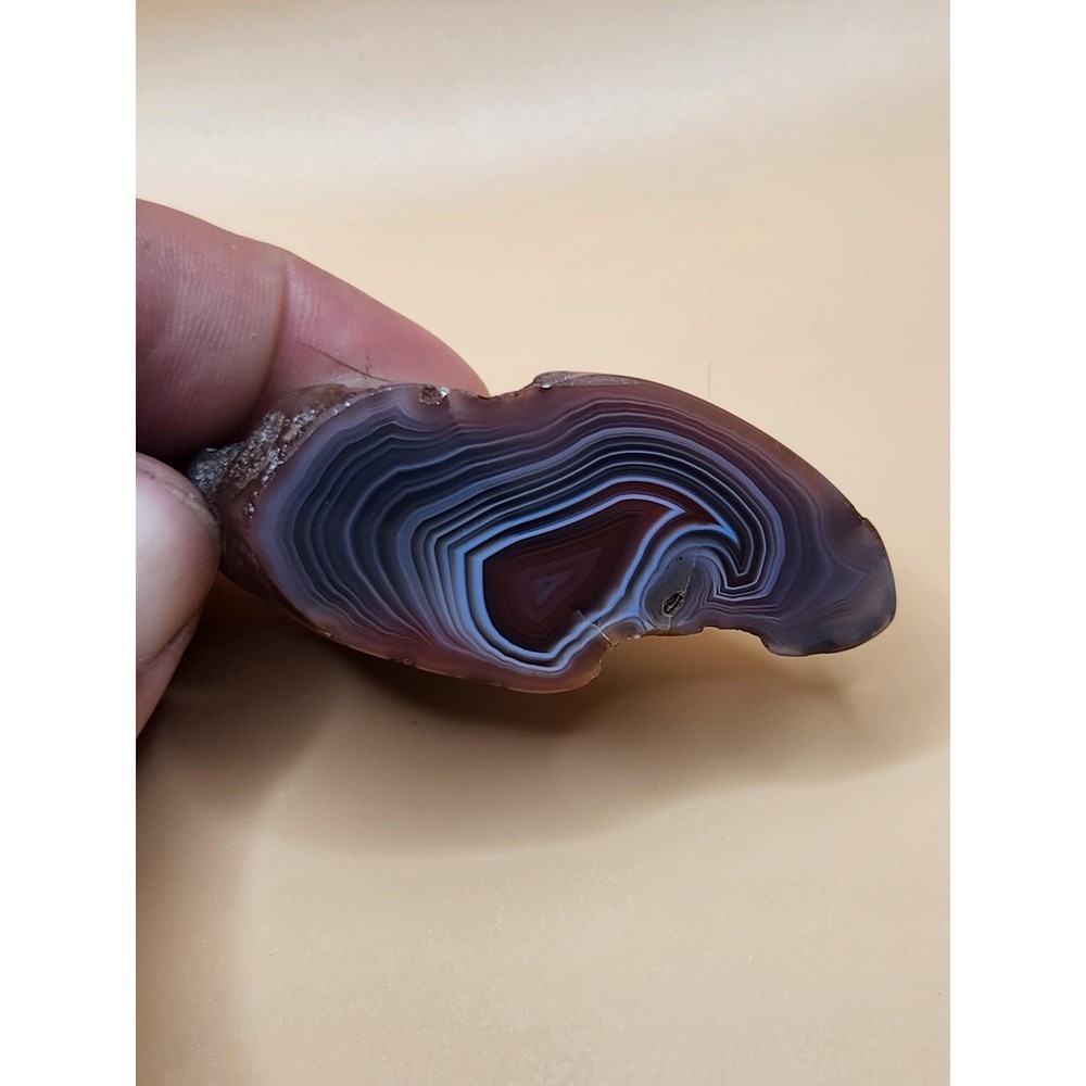 Bostwana Agate - Polished Half Nodule