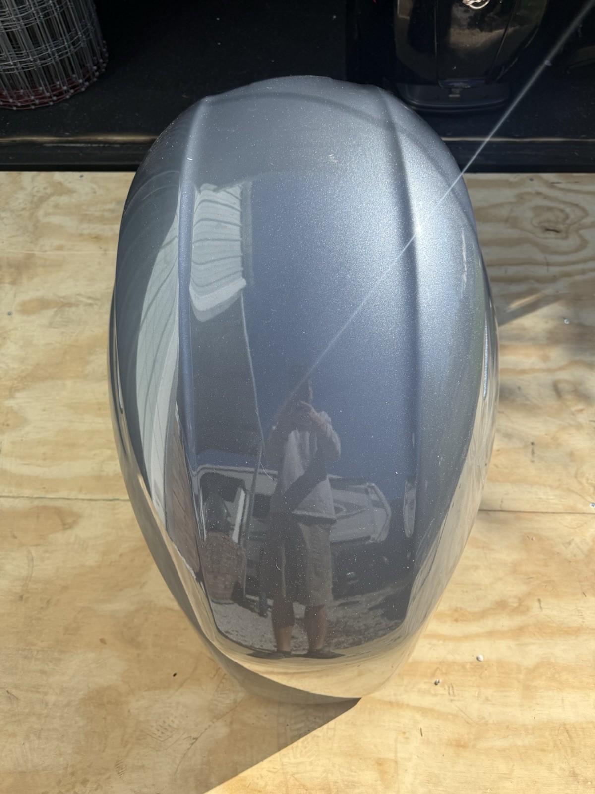 Yamaha F150 Engine Cover Cowling Hood Cowl 150 HP 63P-42610-71-00