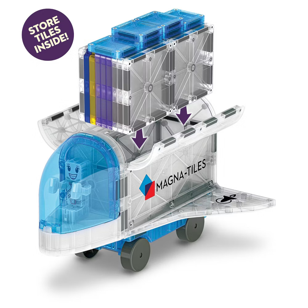 MAGNA-TILES Space: Magnetic Building Sets for Kids, Educational Toy for