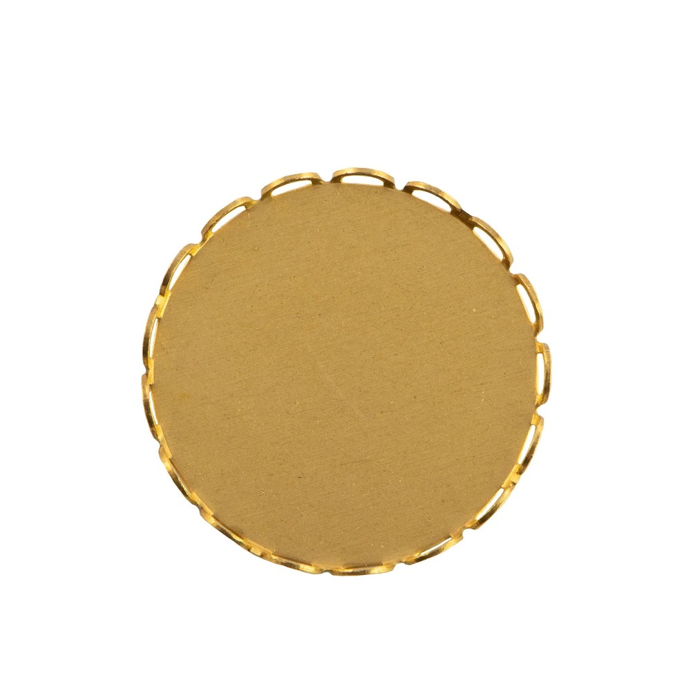 27mm No Loop Raw Brass Lace Edge Round Setting (4)