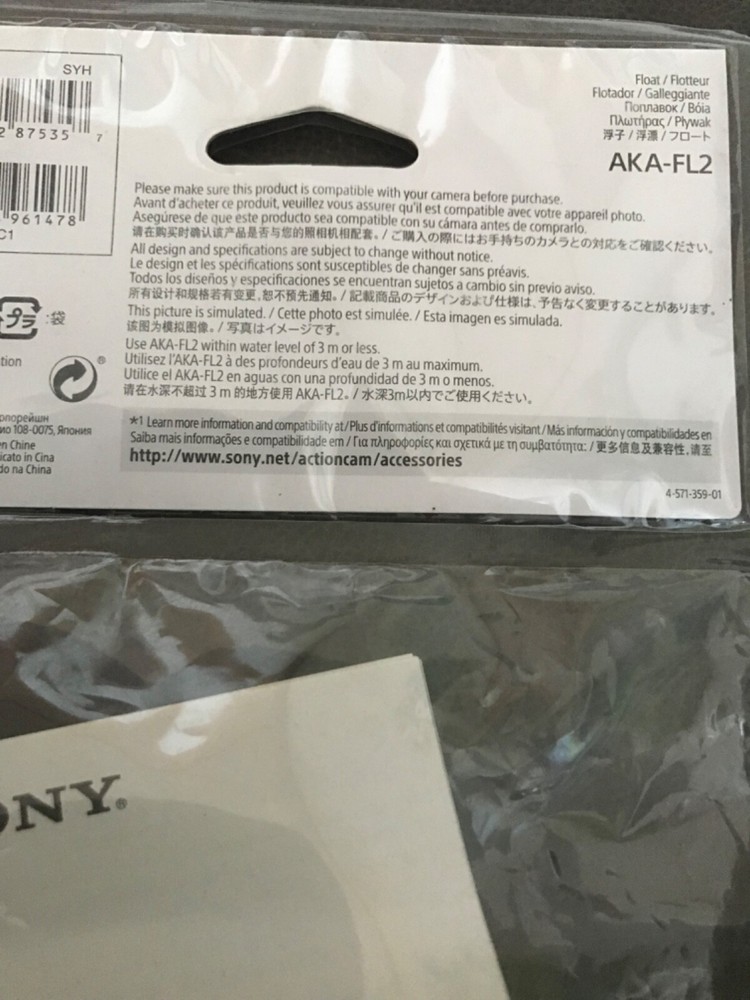Sony Floatation Attachment Band for Action Camera AKA-FL2
