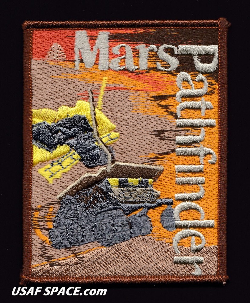 MARS PATHFINDER - NASA - JPL - ROVER - ORIGINAL A B Emblem - SPACE MISSION PATCH