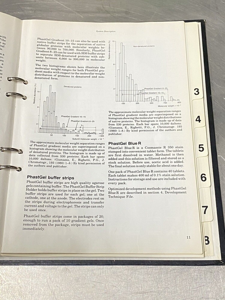 Pharmacia Phast System - Users Guide / Instruction / Manual