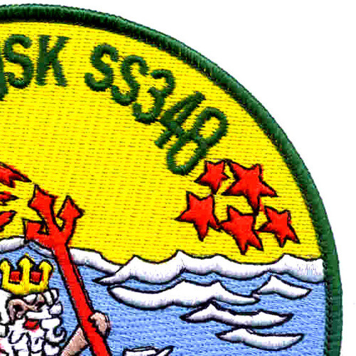 SS-348 USS Cusk Patch