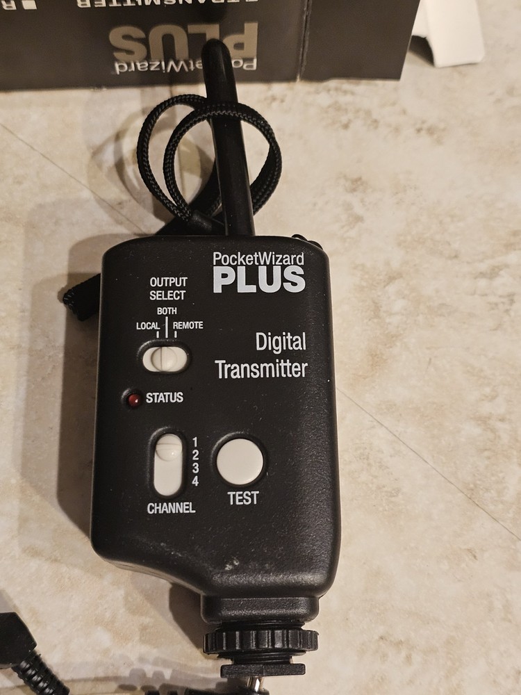 *Open Box* Pocket Wizard Plus Digital Transmitter and Receiver