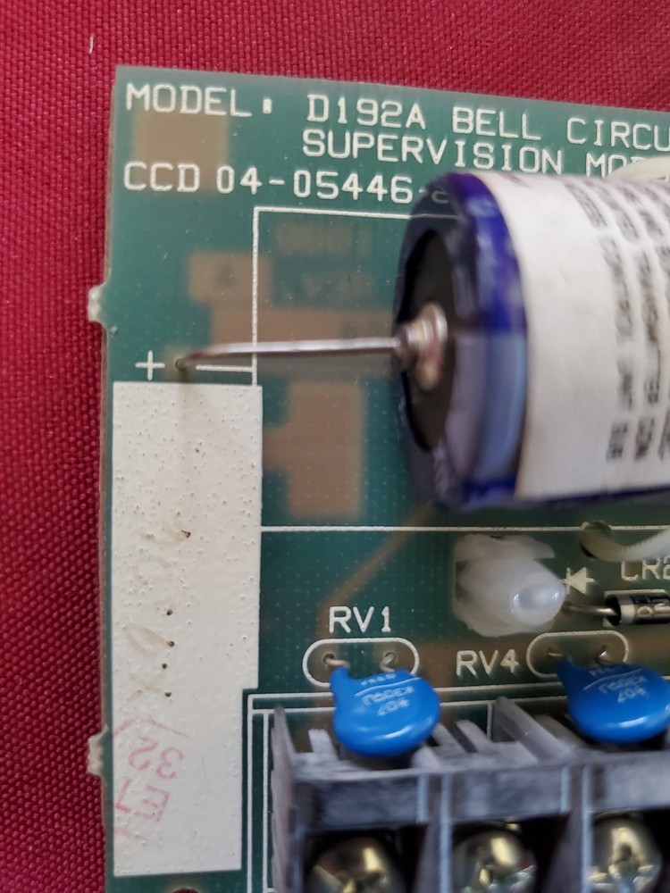 Radionics D192A Bell Circuit Supervision Indicating Module