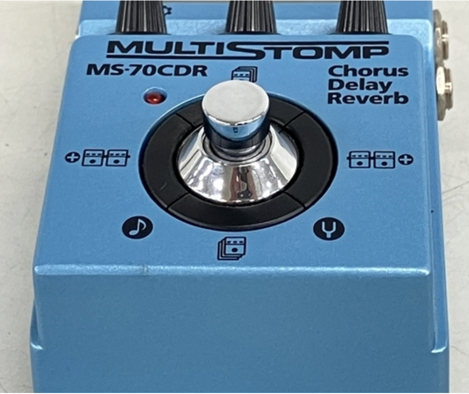 zoom MS-70CDR MultiStomp Chorus / Delay / Reverb Pedal In Working Order