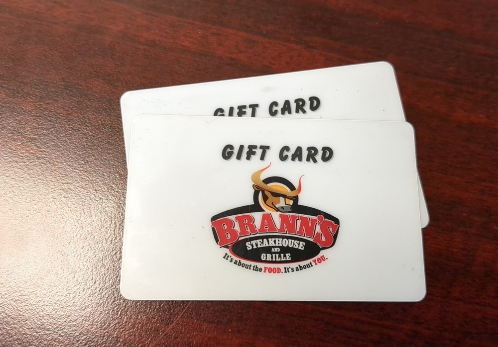 $50 Brann's Steakhouse And Grille Gift Card