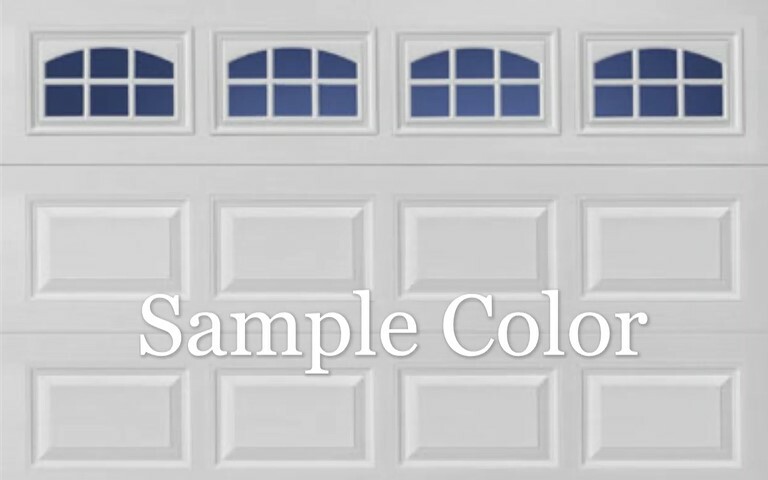 4 Amarr Cascade Replacement Insert for Short Panel Amarr Garage Door HunterGreen