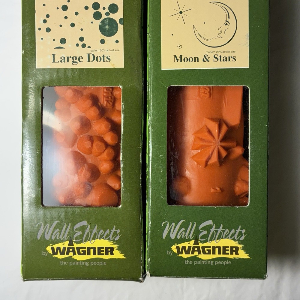 Pattern Magic Wagner Wall Effects Paint Texture Rollers & Edging Tools - NIB (2)