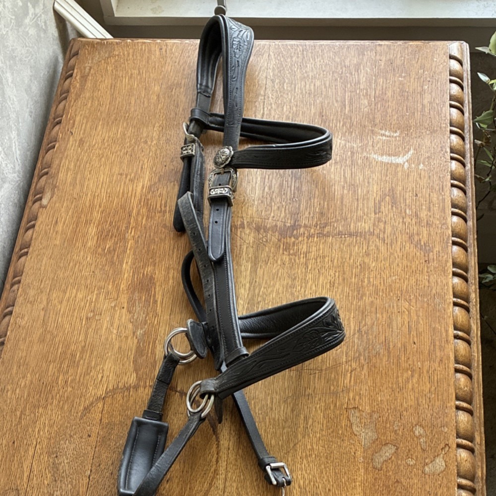 Milestone Equestrian Western Tool Side Pull Bridle