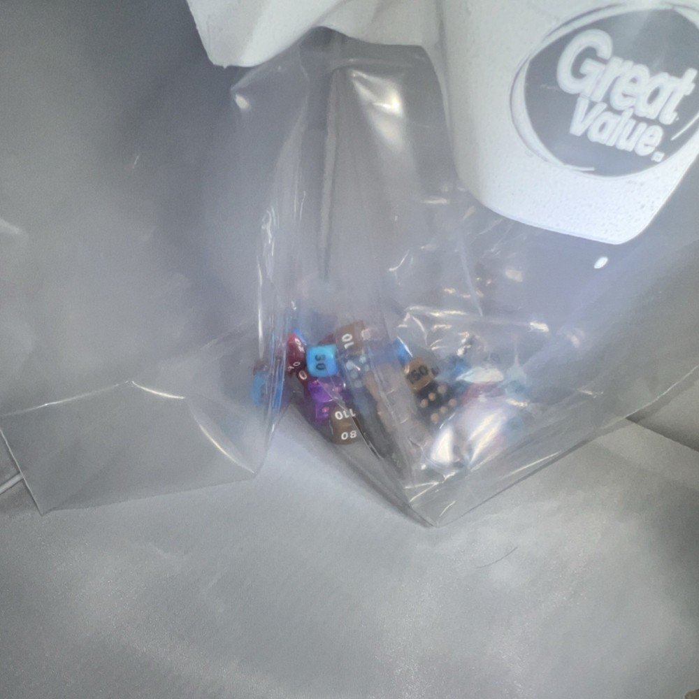 Polyhedral Dice Set for Dungeons & Dragons, Assorted Colors