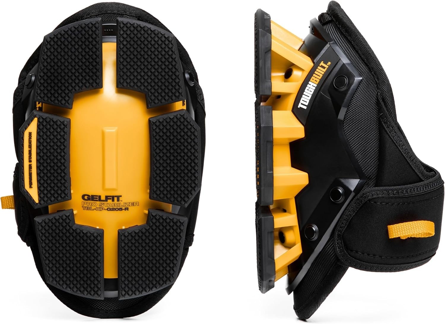 ToughBuilt - GelFit Stabilizer Knee Pads (Set of 2) Ergonomic Support, Durable