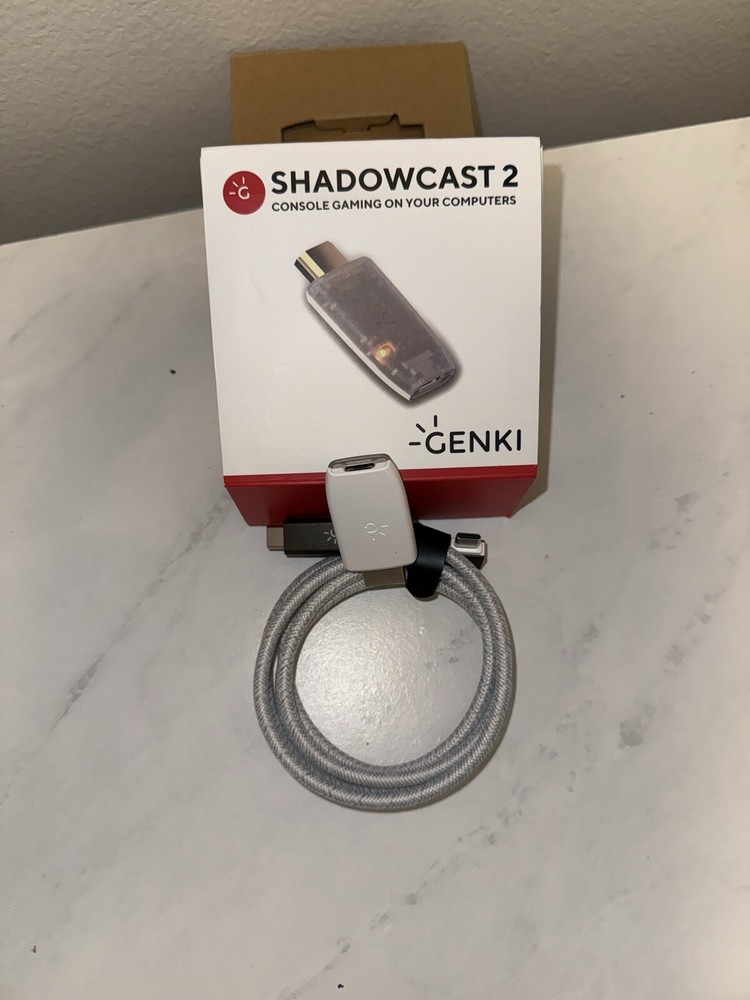 GENKI ShadowCast 2 - 4K USB 3.2 Smallest External Capture & Streaming Card