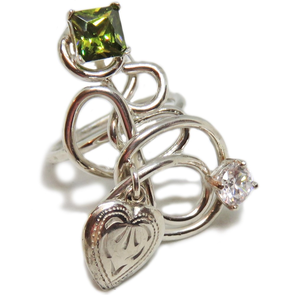 Unique Sterling Silver Hand Crafted Upcycled Flexi-Ring By SoniaMcD