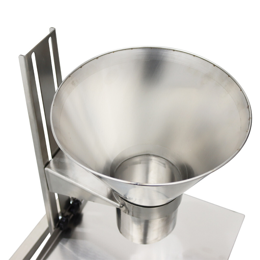 4" Funnel Filling Station with Stand & Scale Support for Quantitative Packaging
