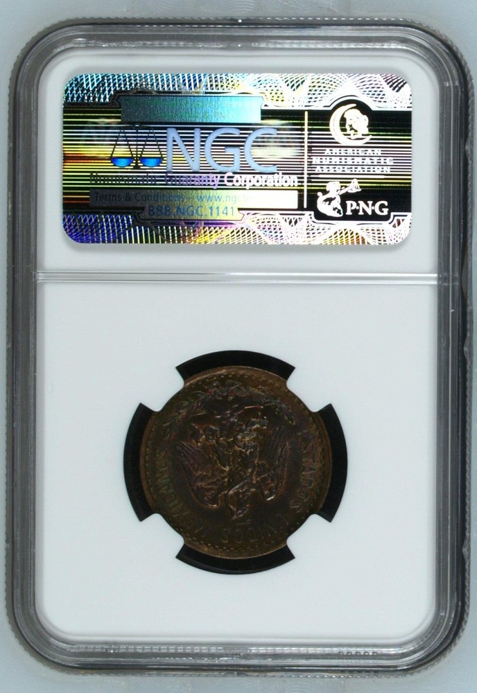1906MO MEXICO WIDE DATE 2C NGC MS65BN