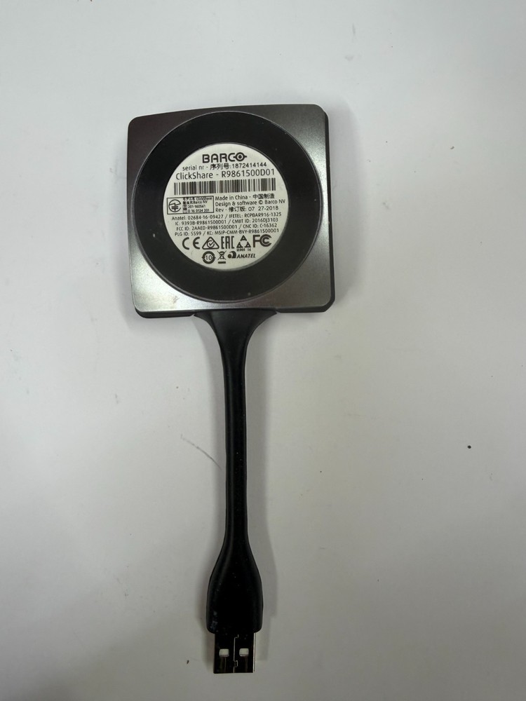 Barco ClickShare Button Switch R9861500D01 USB For Wireless Presentation Genuine