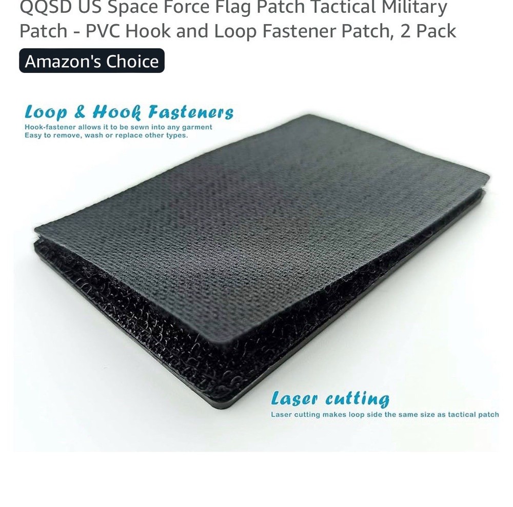 US Space Force Flag Patch Tactical Military Patch (2 pack)