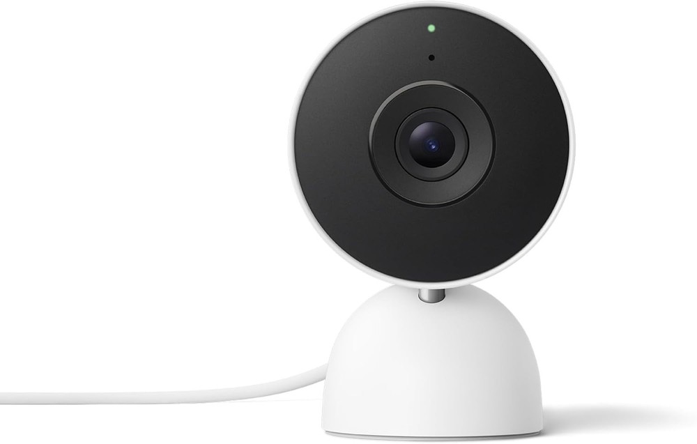 Google Nest Cam (3rd-Gen) Security Camera Snow Wired Night Vision 2-Way Audio