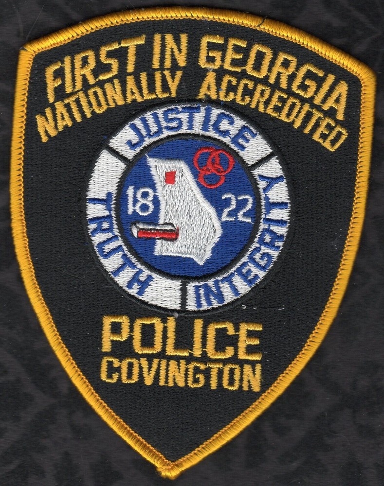 👀🤔😜👍  Covington Georgia Police Shoulder Patch