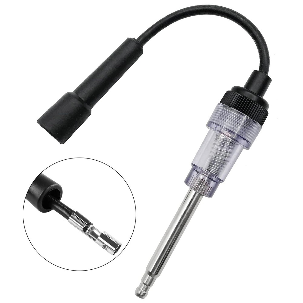 2PCS Inline Spark Plug Testers, Small Armature Diagnostic Detector Tool for Car