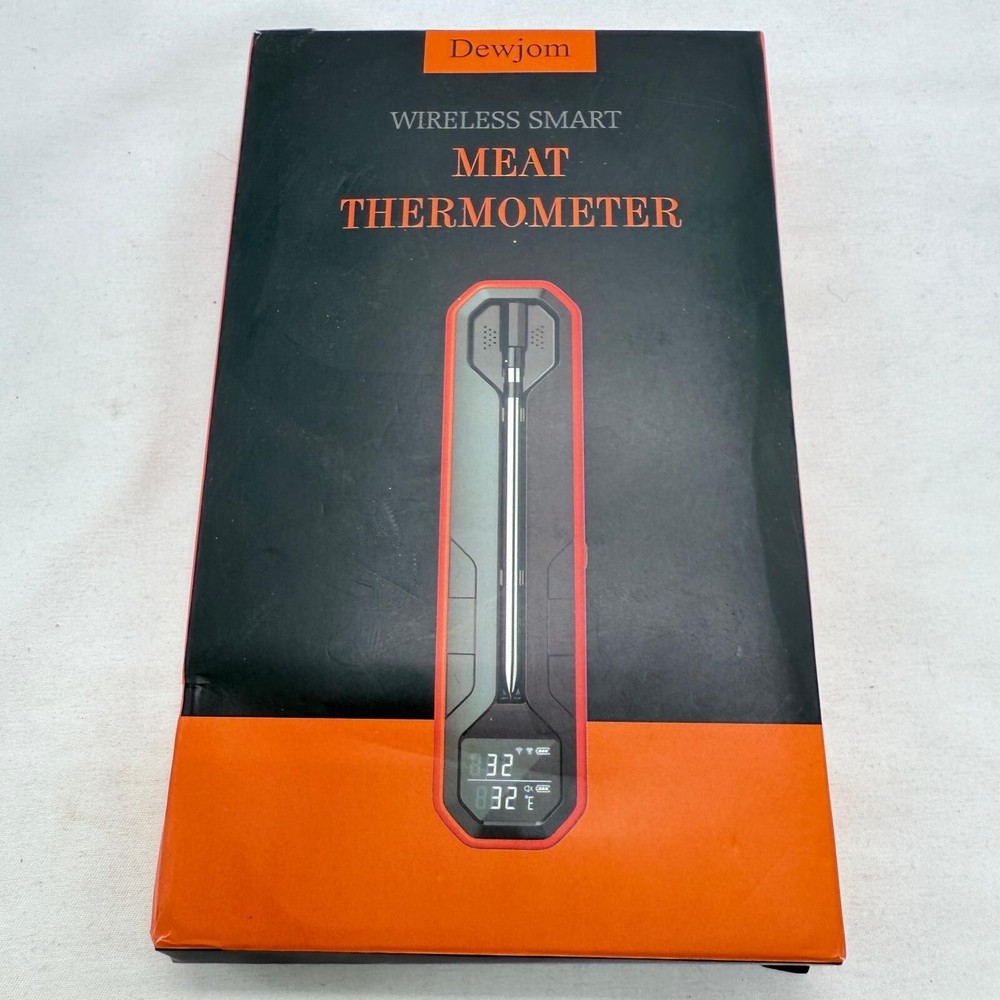 Dewjom Wireless Meat Thermometer Digital Cooking Thermometer With Wireless Probe