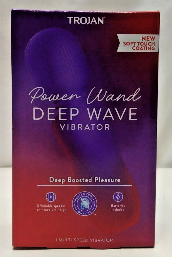 Trojan Vibrations Power Wand Deep Massager *NEW