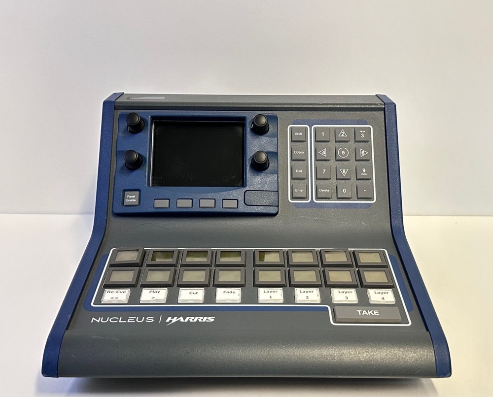 Harris Nucleus-DM Harris Broadcast Audio/Video/Media LCD Button Control Panel