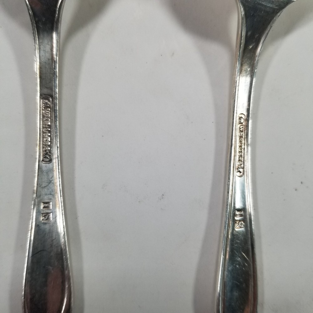 Serving Set Pie Server Fork and Spoon 9" Classic Design WM Rogers Mark 3 Piece