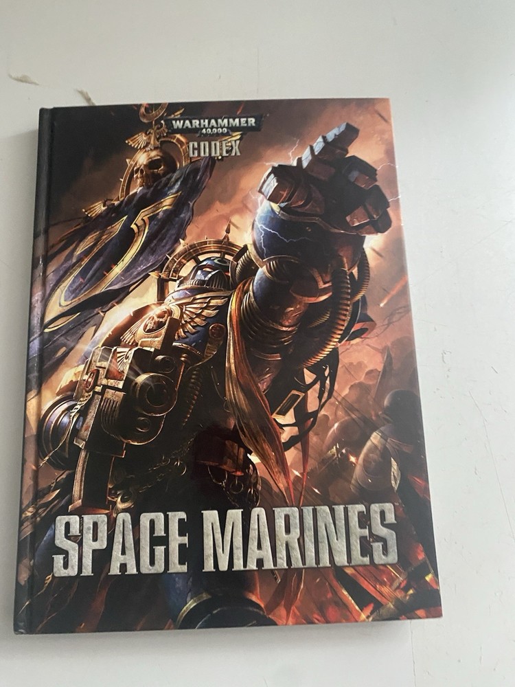 Warhammer 40K Codex: Space Marines 6th Edition Hardcover (2012)