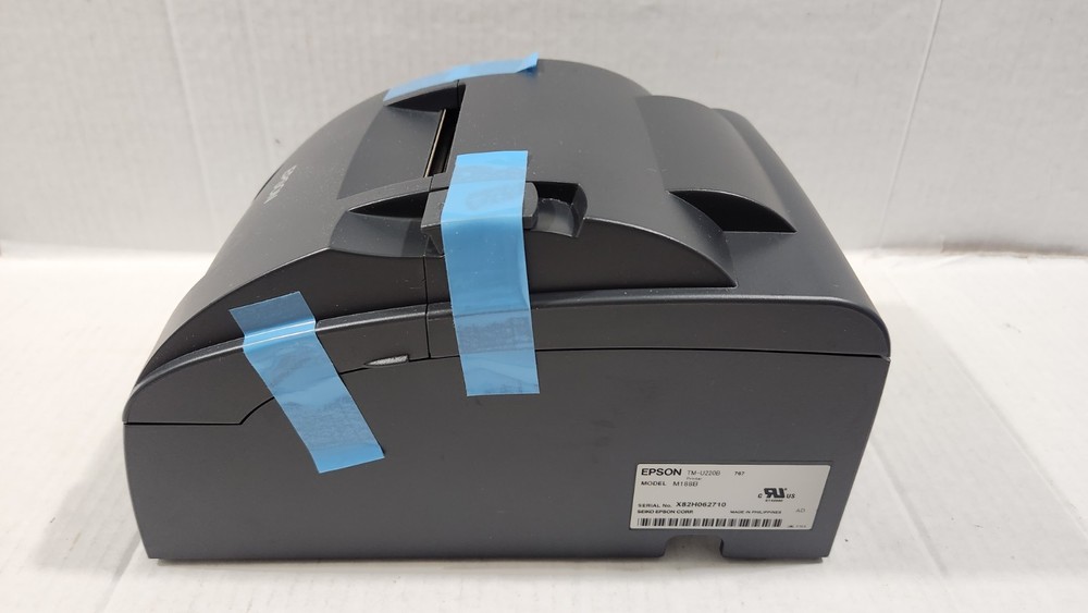 Epson TM-U220B Pos Kitchen Receipt Printer ETHERNET Network. New Open Box