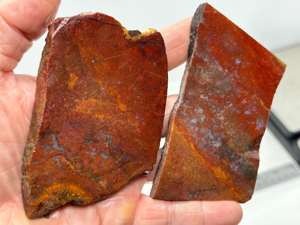 Mexican Cathedral Agate Slabs Cabbing Lapidary Combo Ship Avail