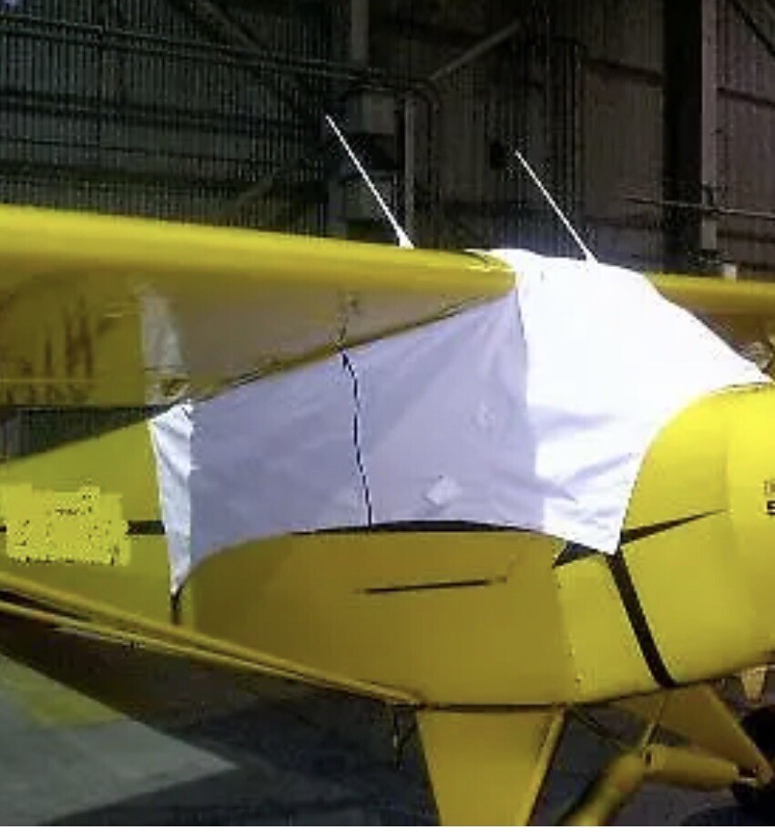 Piper J3 Cub WIndshield Cabin Cover